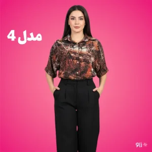 پیراهن نخی زنانه مدل تای