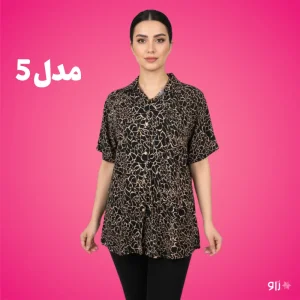 پیراهن نخی زنانه مدل تای