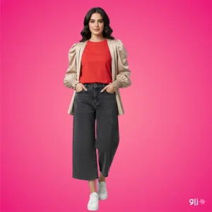 شلوار جین واید زنانه