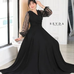 پیراهن مجلسی زنانه مدل نازلی