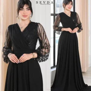 پیراهن مجلسی زنانه مدل نازلی