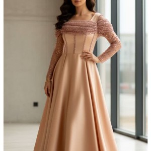 پیراهن مجلسی زنانه مدل روژان