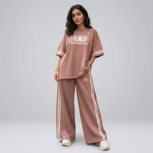 ست آستین سه ربع زنانه طرح  Balenciega