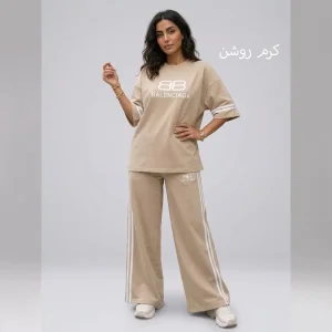 ست آستین سه ربع Balenciega مناسب کاپلی + ارسال رایگان