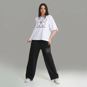 ست آستین سه ربع زنانه پروانه + ارسال رایگان