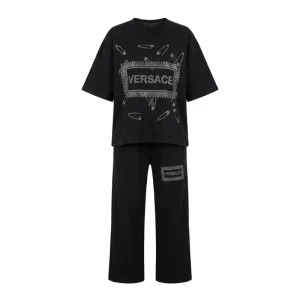 ست آستین سه ربع زنانه طرح versace