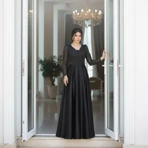 پیراهن بلند مجلسی زنانه مدل ریانا