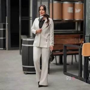 کت و شلوار زنانه چهار فصل مدل هانا