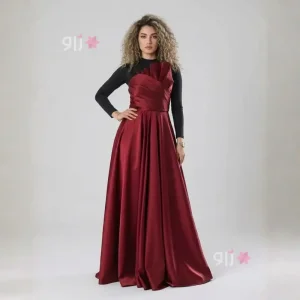 پیراهن مجلسی بلند زنانه مدل کارمیلا
