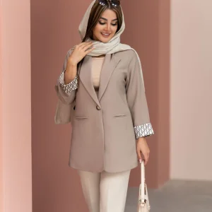 کت کتان زنانه تابستانی مدل لیما