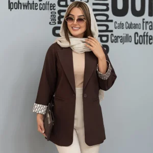کت کتان زنانه تابستانی مدل لیما
