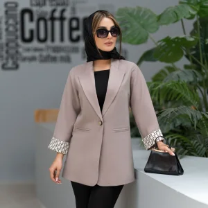 کت کتان زنانه تابستانی مدل لیما