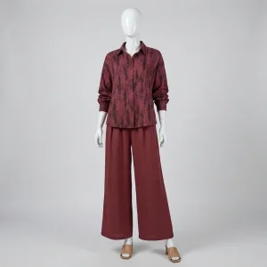 ست بلوز و شلوار زنانه خنک تابستونی مدل آلیسا