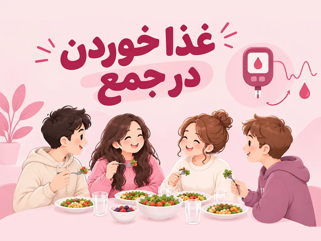 تاثیر غذا خوردن در جمع بر قند خون؛ فیزیولوژی اجتماعی