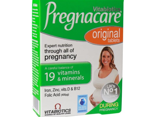 قرص پرگناکر ویتابیوتیکس اورجینال مخصوص بانوان ۳۰ عدد