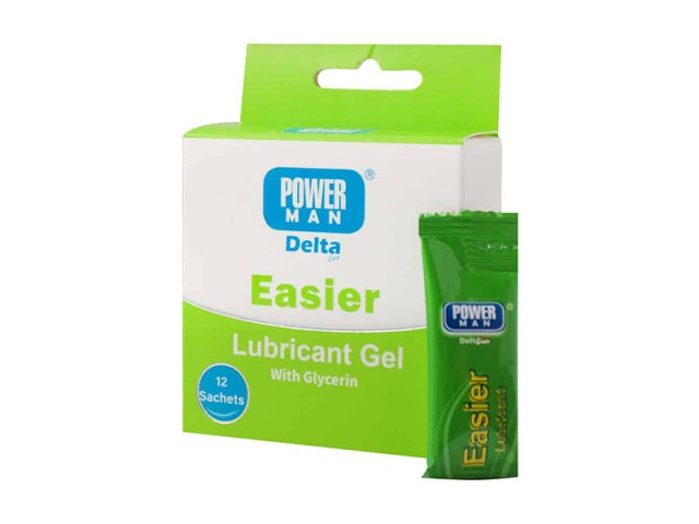 ساشه ژل روان کننده Easier  دلتا بسته 12 عددی