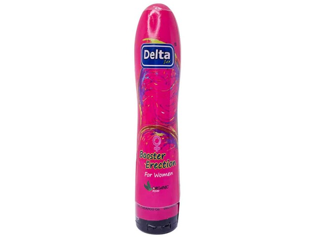 ژل لوبریکانت تقویت بانوان دلتا مدل  booster erection  حجم 100 میلی لیتر