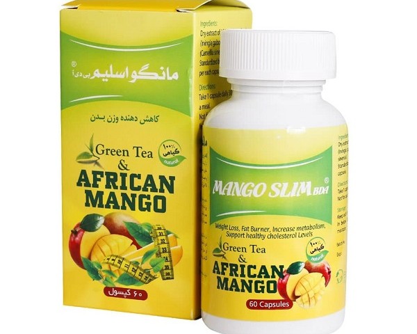 کپسول لاغری مانگو اسلیم بی دی ای بهتا دارو 60 عدد