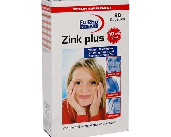 زینک پلاس یوروویتال 10 میلی گرم 60 عدد