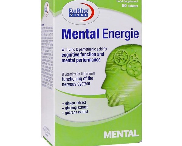 قرص منتال انرژی یوروویتال 60 عدد