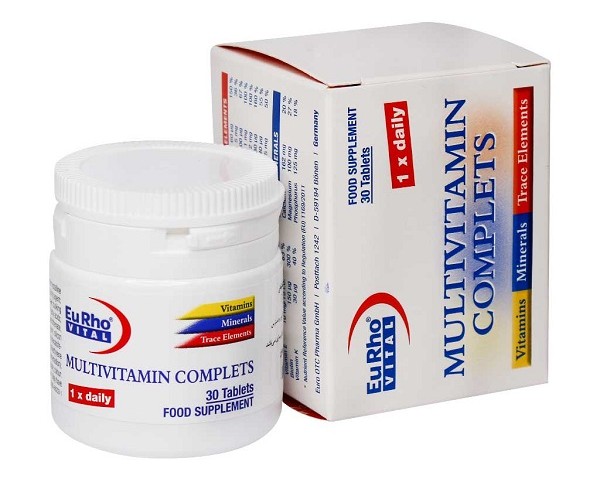 قرص مولتی ویتامین کامپلیت یوروویتال