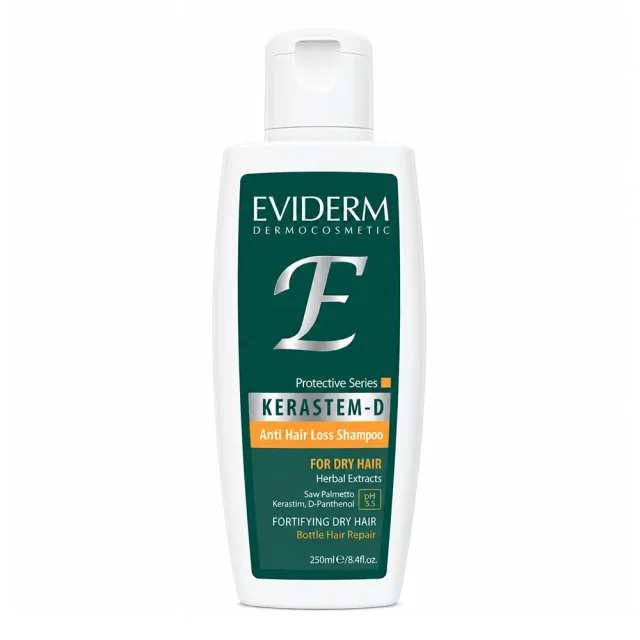 شامپو اویدرم مدل کراستم دی مناسب موهای خشک و آسیب دیده حجم 250 میلی لیتر