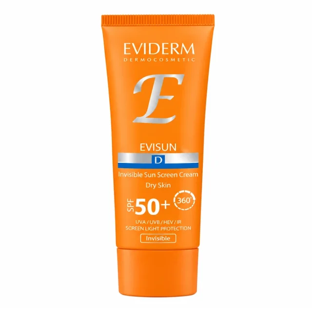 کرم ضد آفتاب اویدرم مناسب پوست خشک SPF50 حجم 40 میلی لیتر