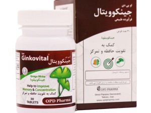قرص جینکوویتال او پی دی فارما 30 عدد