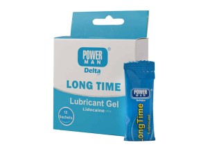 ساشه ژل تاخیری Long Time دلتا بسته 12 عددی