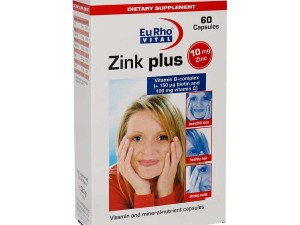 زینک پلاس یوروویتال 10 میلی گرم 60 عدد