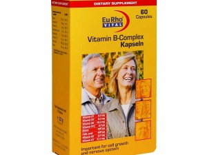 کپسول ویتامین ب کمپلکس یوروویتال 60 عدد