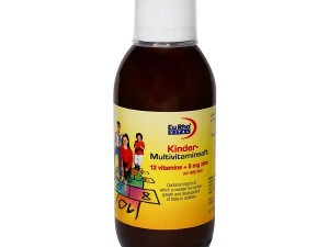 شربت کیندر مولتی ویتامین یوروویتال ۲۰۰ میلی لیتر