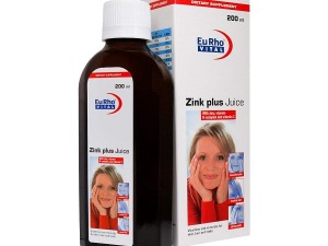 شربت زینک پلاس یوروویتال ۲۰۰ میلی لیتر