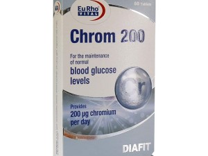 قرص کروم 200 یوروویتال 60 عدد