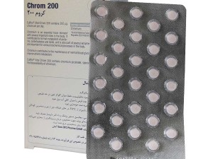 قرص کروم 200 یوروویتال 60 عدد