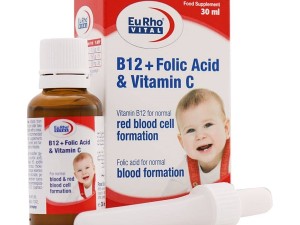 قطره B12 فولیک اسید و ویتامین C یوروویتال 30 میلی لیتر