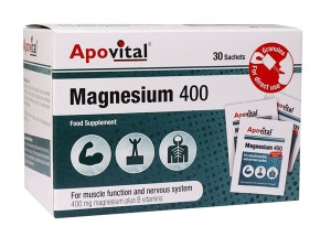 ساشه منیزیم 400 آپوویتال 30 عدد