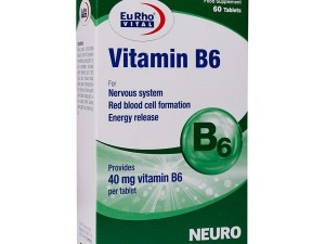 قرص ویتامین B6 یوروویتال 60 عدد