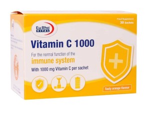 ساشه ویتامین C 1000 میلی گرم یوروویتال 30 عدد