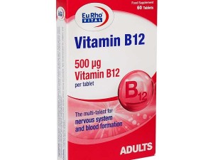 قرص ویتامین B12 یوروویتال 60 عدد