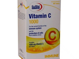 قرص ویتامین C 1000 میلی گرم یوروویتال 60 عدد