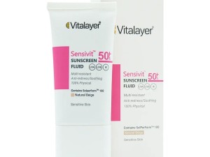 فلوئید ضد آفتاب SPF50 پوست حساس ویتالیر 50 میلی لیتر