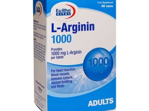 قرص ال آرژنین 1000 میلی گرم یوروویتال 60 عدد
