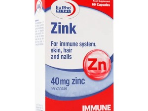 کپسول زینک 40 میلی گرم یوروویتال 60 عدد