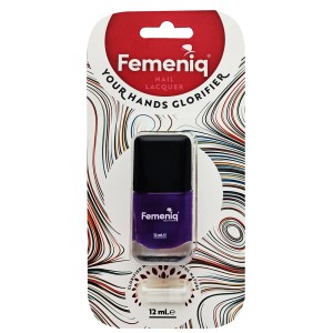 لاک ناخن فمنیک مدل Nature Friendly شماره 236 رنگ نیلی سیر حجم 12 میلی لیتر