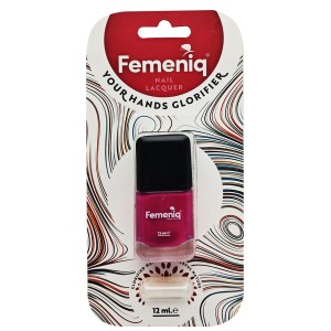 لاک ناخن فمنیک مدل Nature Friendly شماره 200 رنگ صورتی ارغوانی حجم 12 میلی لیتر