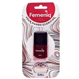 لاک ناخن فمنیک مدل nature friendly شماره 169 رنگ قرمز تیره حجم 12 میلی لیتر