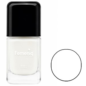 لاک ناخن فمنیک مدل nature friendly شماره 003 رنگ سفید حجم 12 میلی لیتر