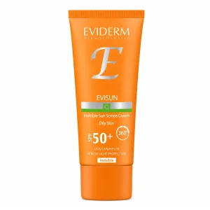 کرم ضد آفتاب اویدرم مناسب پوست چرب SPF50 حجم 40 میلی لیتر