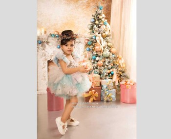 عکس کودک با تم کریسمس